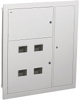 Щит этажный встраеваемый IEK LIGHT ЩЭ-4-Э-L 4кв. (1000х950х110см) с монтажной панелью картинка 